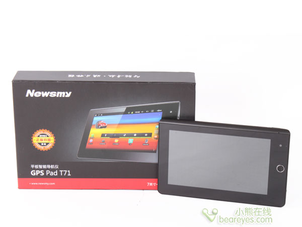 全新平板GPS NewsmyGPS Pad T71圖賞